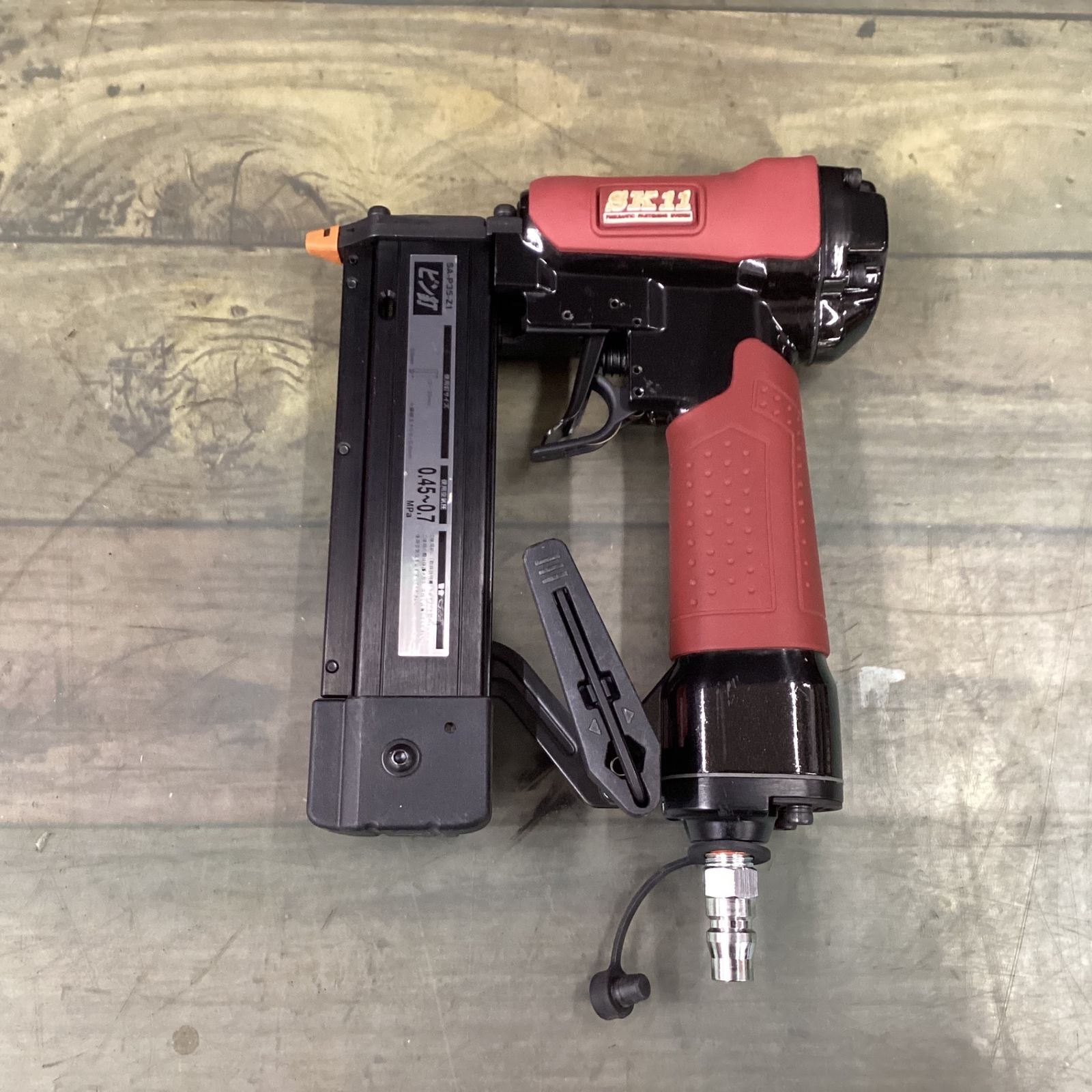 SK11 エアピン釘打機 釘足長 12~35mm P35 SA-P35-Z1 【東大和店