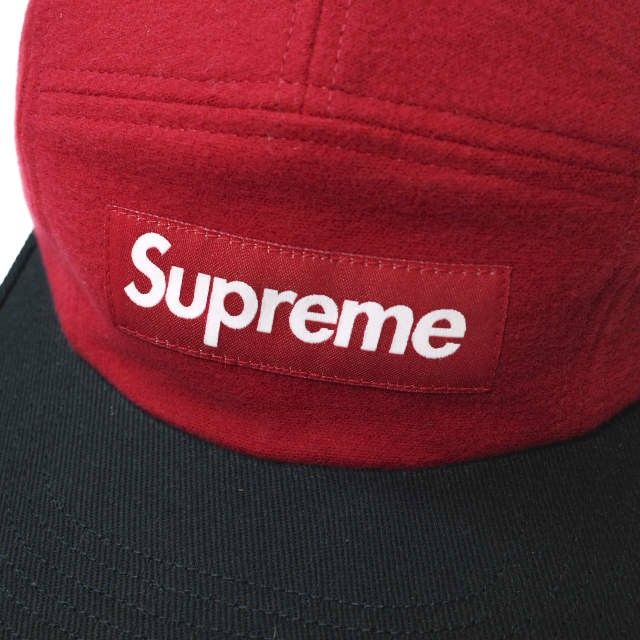 新品 SUPREME シュプリーム 23AW アメリカ製 2-Tone Camp Cap