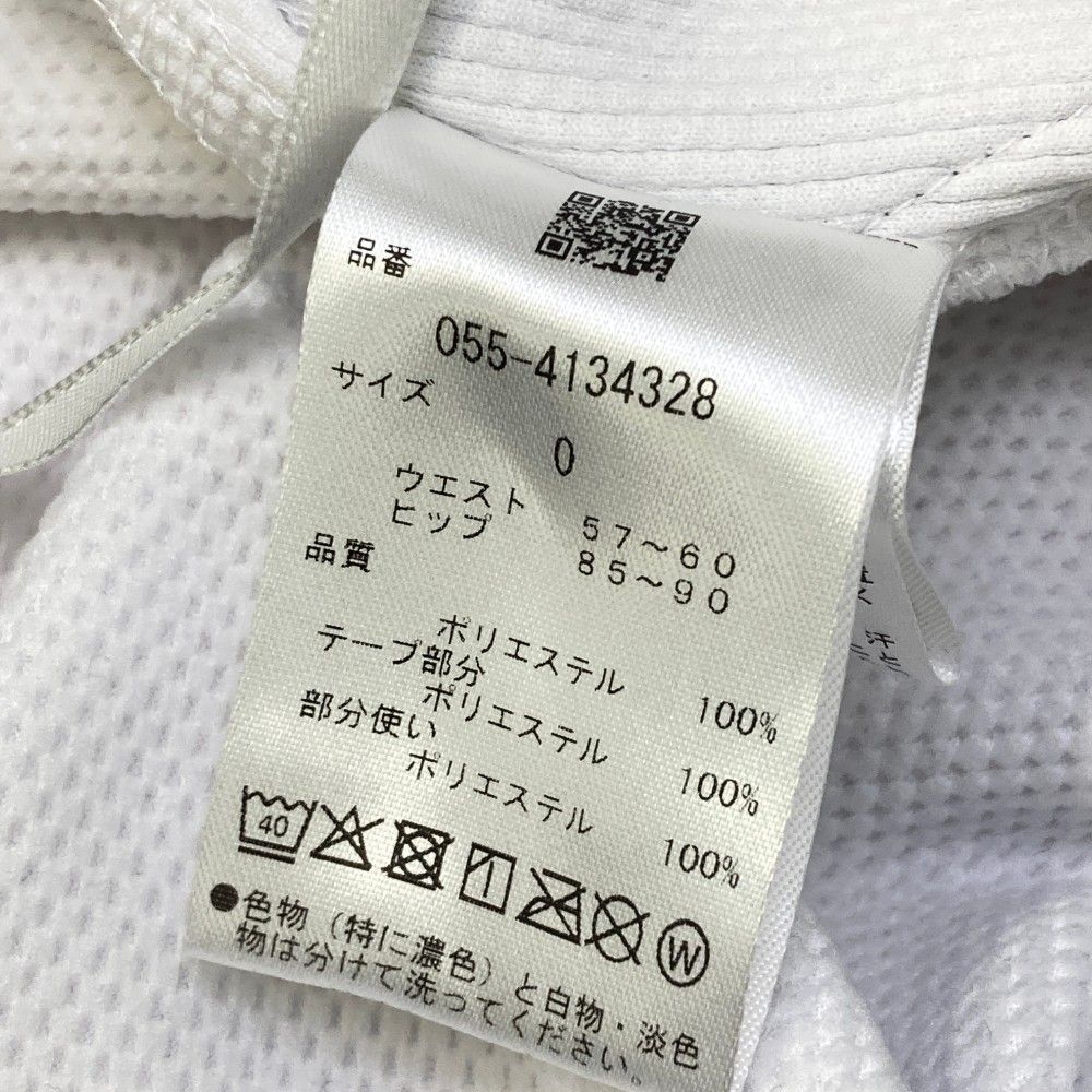 新品　PEARLY GATES レディーススカート サイズ0 ホワイト サイズ：0 PEARLY GATES パーリーゲイツ 2024年モデル スカート