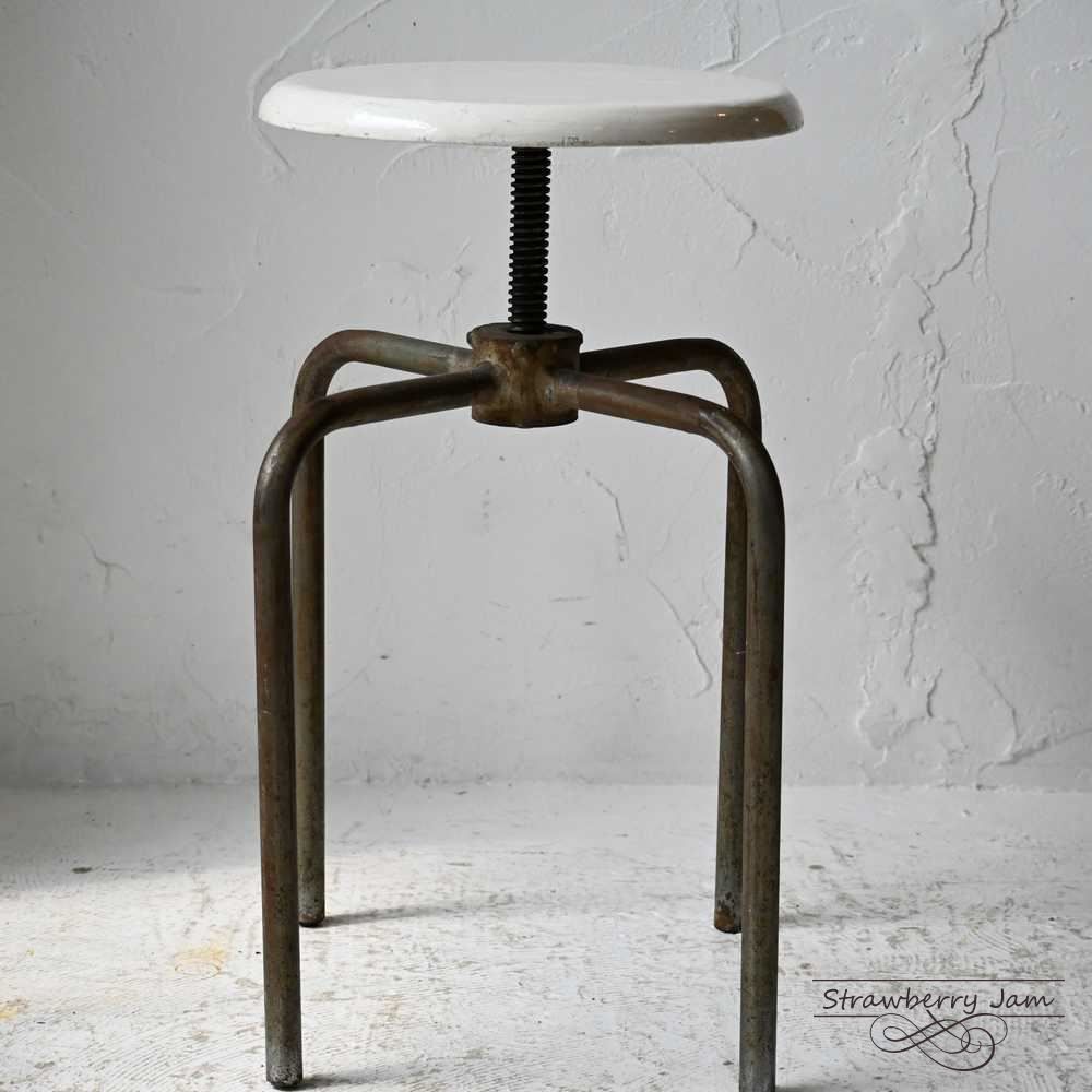 L2702-105 英国アンティーク 回転スツール スツール インダストリアル L2702-105 英国アンティーク 回転スツール スツール アンティーク