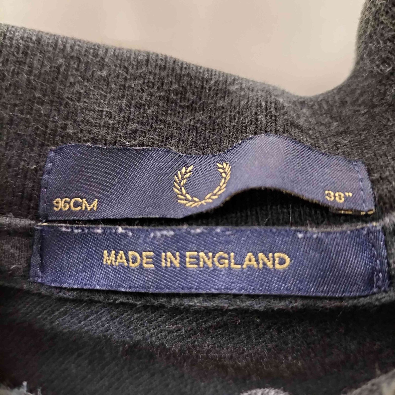 フレッドペリー FRED PERRY イングランド製 ワンポイント刺繍S/S