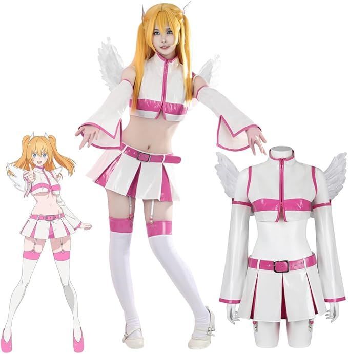 2.5次元の誘惑 天乃リリサ コスプレ 衣装 豪華セット cosplay