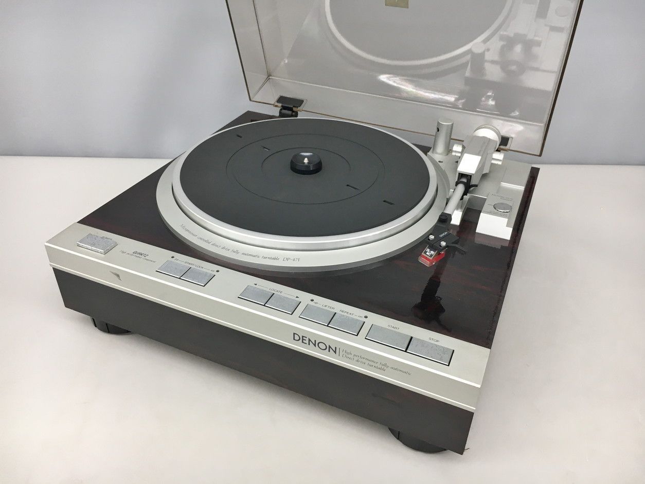 デノン DENON レコードプレイヤー DP-47F ターンテーブル ジャンク 2509LR265