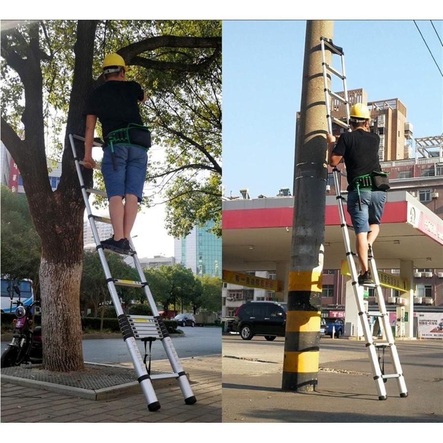 ルーフホームロフト屋外作業用高さ伸縮はしご 荷重150kg