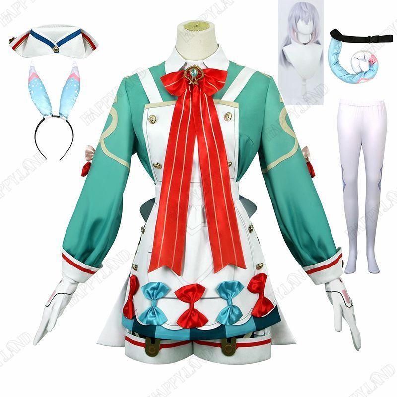 原神 Genshin シグウィン コスプレ衣装 原神 げんしん ヒロイン Sigewinne ウイッグ付き コスプレ衣装 コ