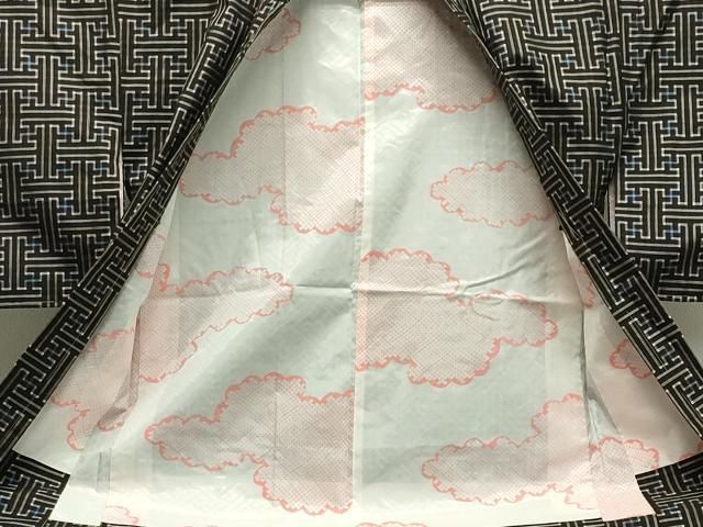 平和屋着物○本場大島紬 龍郷絣 秋名バラ アンサンブル 正絹 逸品