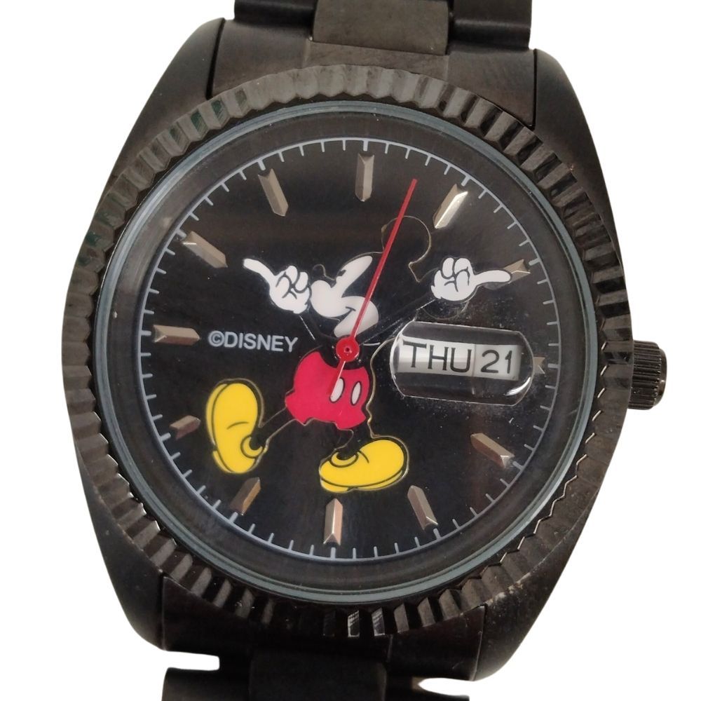 DISNEY ディズニー ミッキーマウス 時計 クォーツ 腕時計