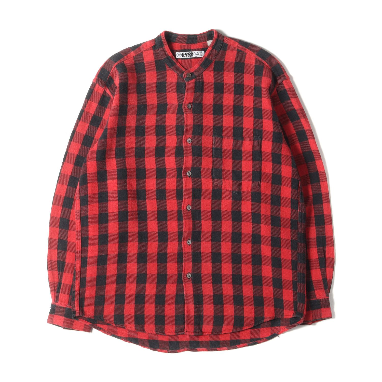 ポニーなし ヘリンボーン シャツ カナダ製 ネルシャツ FIELD N' FOREST