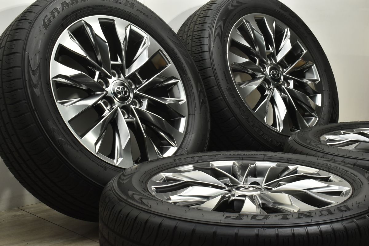 バリ溝 美品】トヨタ ランドクルーザー 300 ZX 純正 20in 8J +60