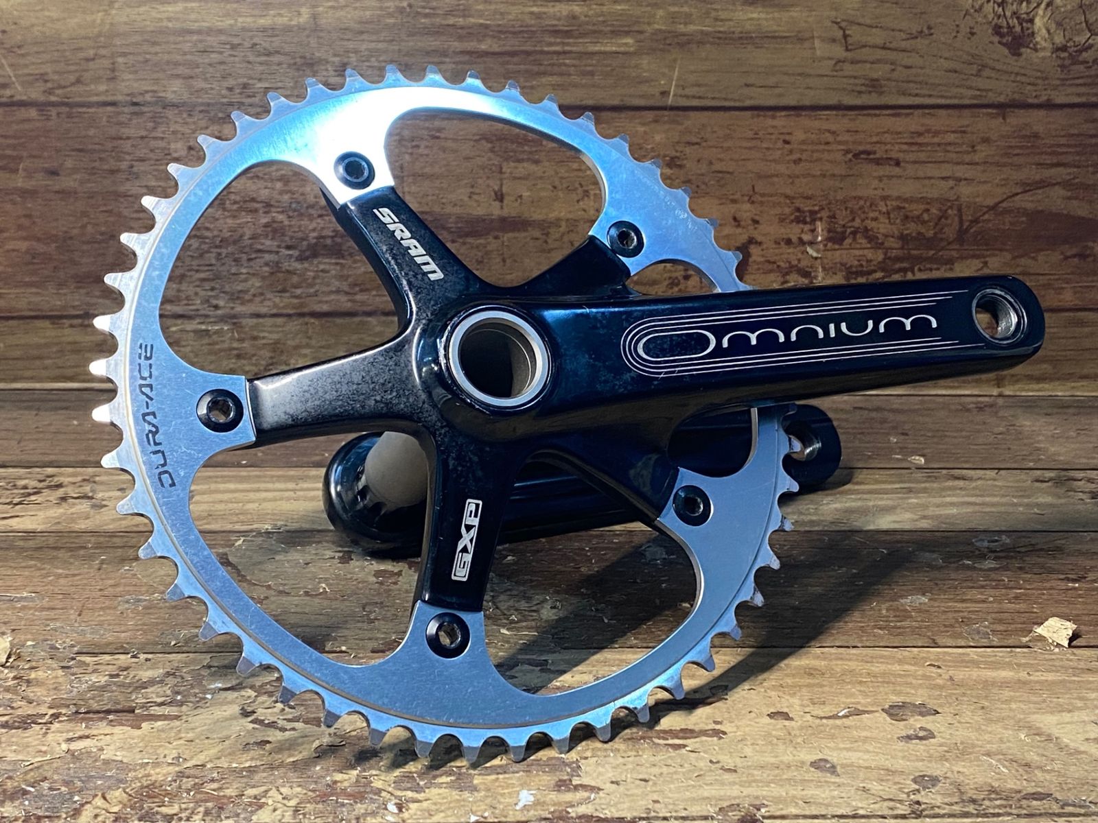 HT968 スラム SRAM オムニウム OMNIUM クランクセット 165mm GXP DURA-ACE NJS チェーンリング 50T -  メルカリ