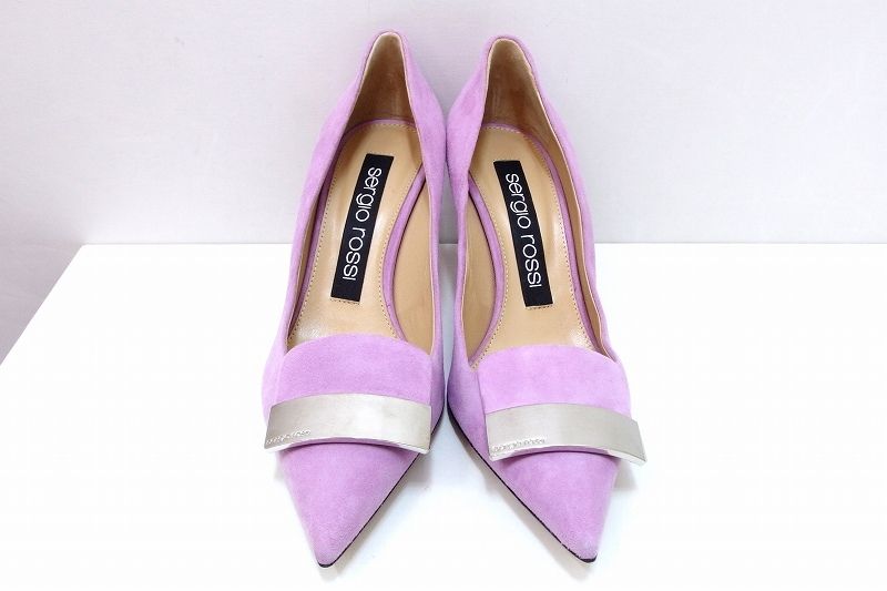 214208】Sergio Rossi セルジオロッシ sr1 ポインテッドトゥ