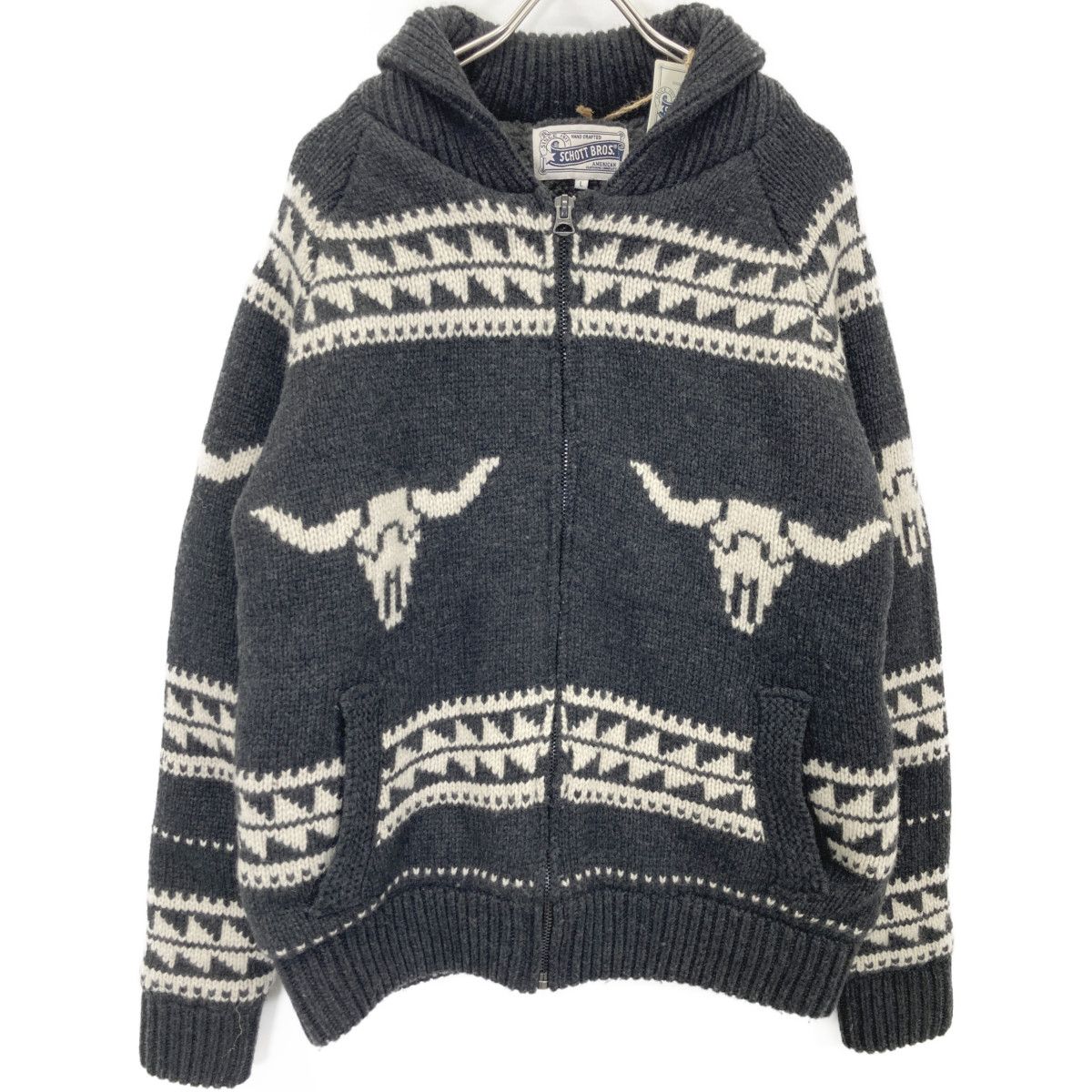 SCHOTT ショット 44959 ﾎﾞｱ ｶｳﾁﾝｾｰﾀｰ L