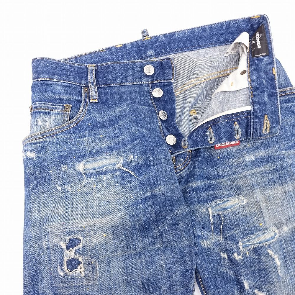 DSQUARED2 ディースクエアード デニム パンツ ダメージ加工