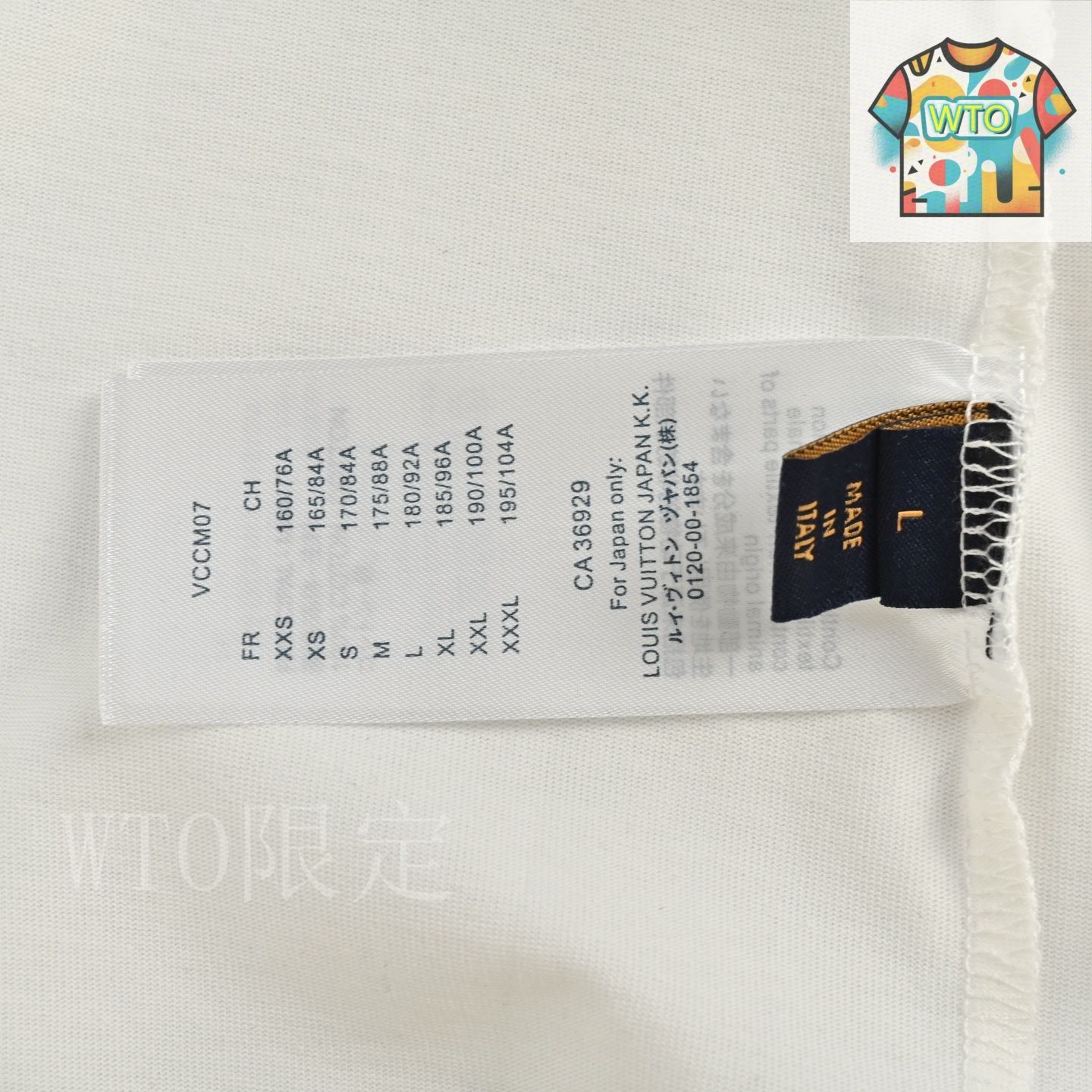 h*様 Louis Vuitton Tシャツ 今日WTO】Louis Vuitton 25ss カラーロゴグラフィティ手描き T