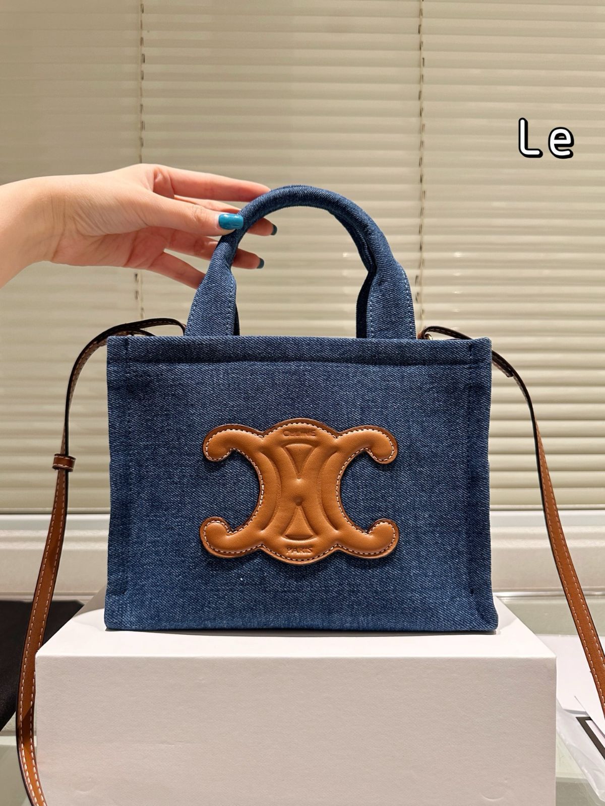 今日特価】Celine 23SS Denim Shopper Bag セリーヌ 23 春夏