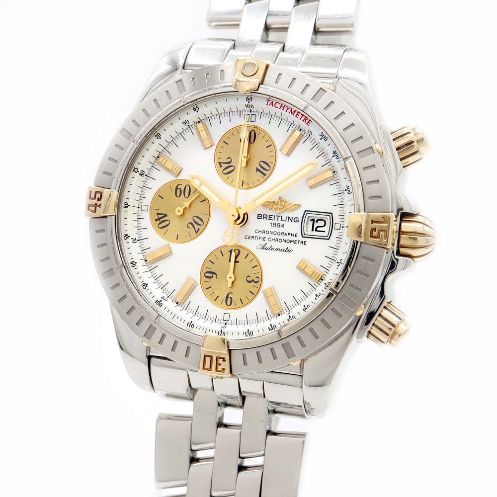 BREITLING、クロノマットエボリューション、ホワイトシェル