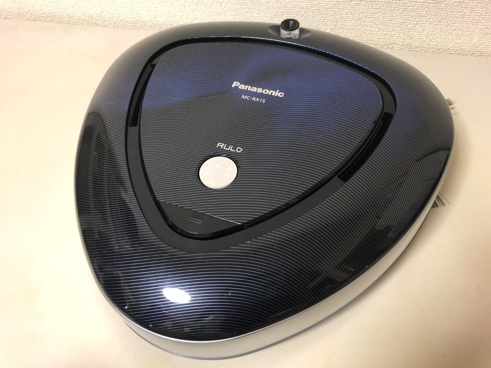 Panasonic ロボット掃除機 RULO MC-RX1S ブラック Panasonic ロボット掃除機 RULO MC-RX1S ブラック - メルカリ
