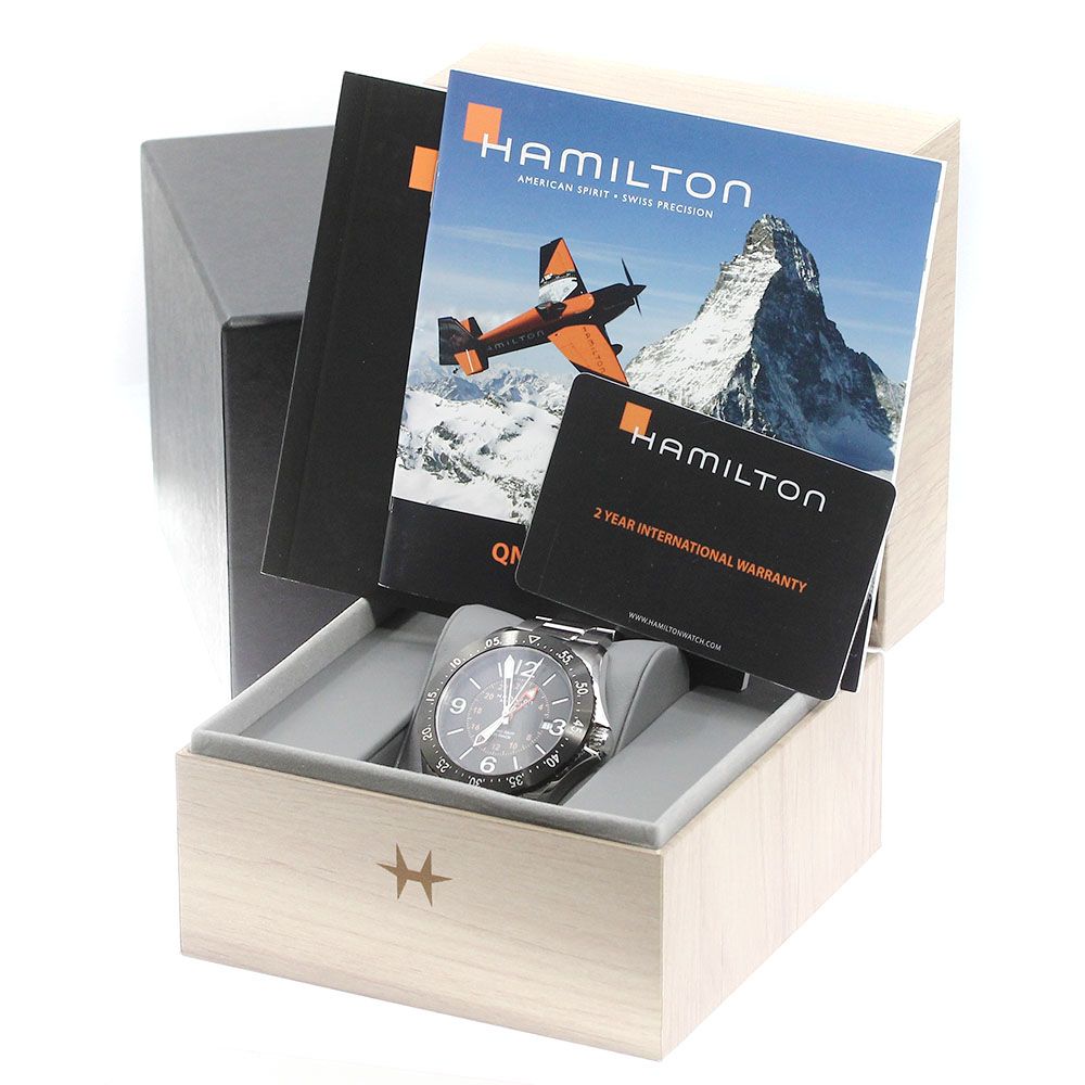 ハミルトンH767550 カーキアビエイション 自動巻腕時計