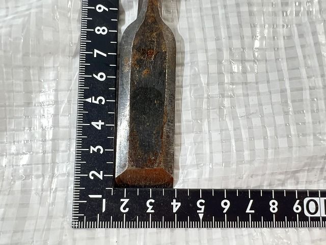 ☆中古品☆大内 追い入れ鑿 5本セット 5分/15mm～1寸6分/48mm 追