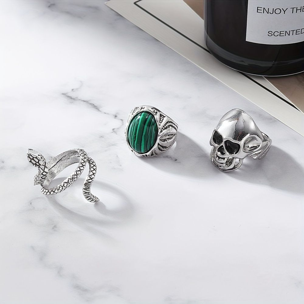 指輪 24個セット ヴィンテージ シルバー メンズ リング ゴシック