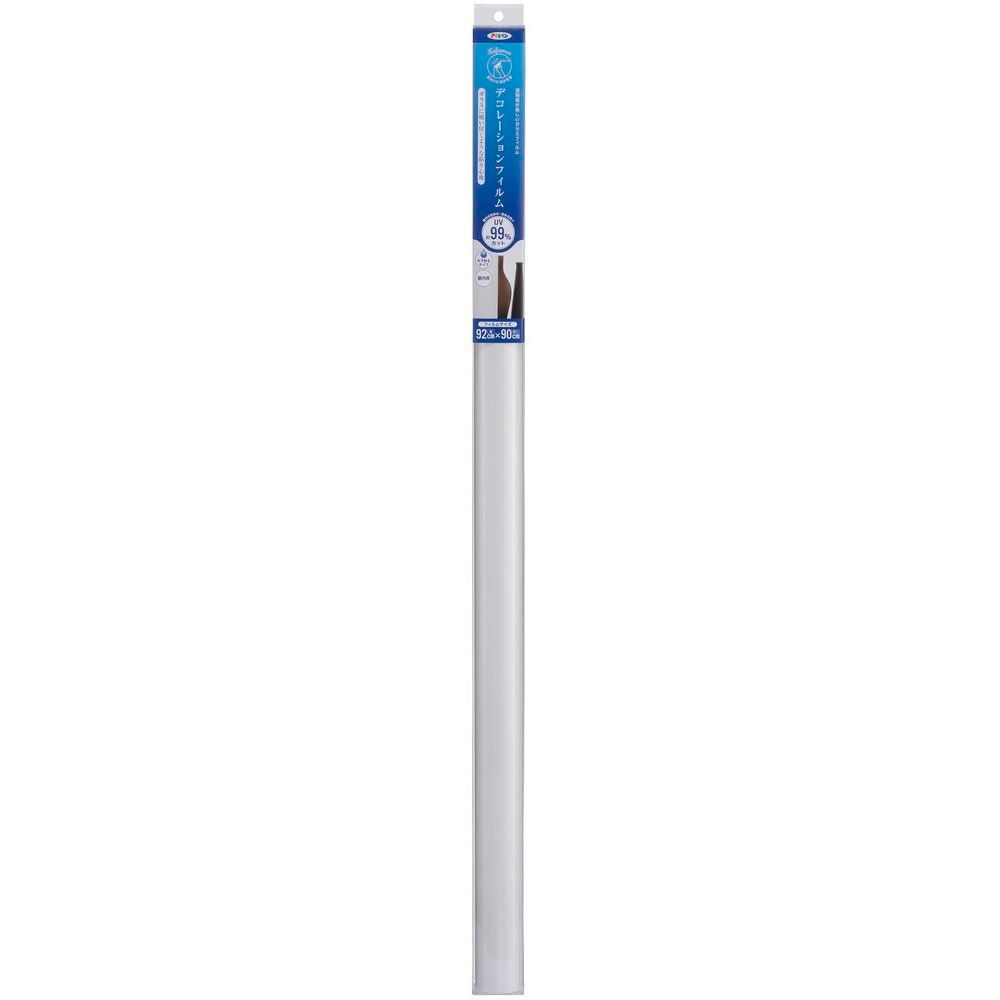 （まとめ買い）アサヒペン UVカット デコレーションフィルム ガラス用 92cm×90cm DF-102 マット 【×3セット】