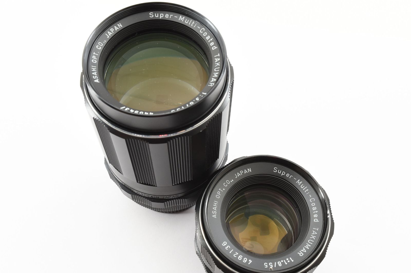 【ダブルレンズセット】 SMC Takumar 55mm 135mm SO253 ダブルレンズセット】 SMC Takumar 55mm 135mm SO253 【公式通販】