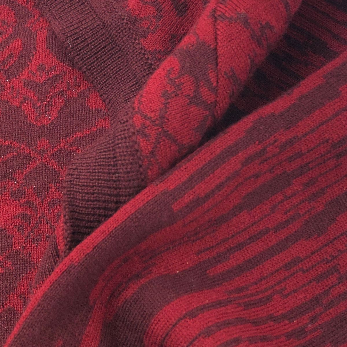 Maison Martin Margiela メゾンマルタンマルジェラ 13AW １番 ダマスク柄 ボレロ カーディガン  サイズ:表記なし  レッド  レディース Maison Martin Margiela メゾンマルタンマルジェラ 13AW 1番