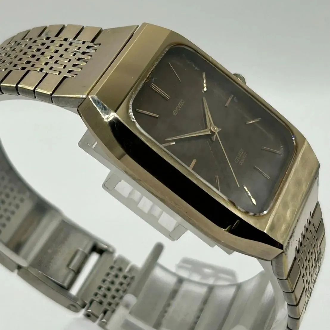◎【✨腕時計✨】シチズン CITIZEN クォーツ式 4-710568 電池 EXCEED