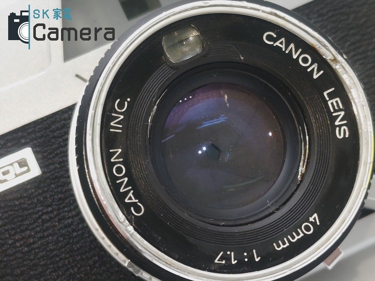 キヤノン Canonet QL17 G-3 G- 40mm F1.7 ジャンク品 Canon Canonet QL17 GIII G3 ブラック / 40mm F1.7 レンジ