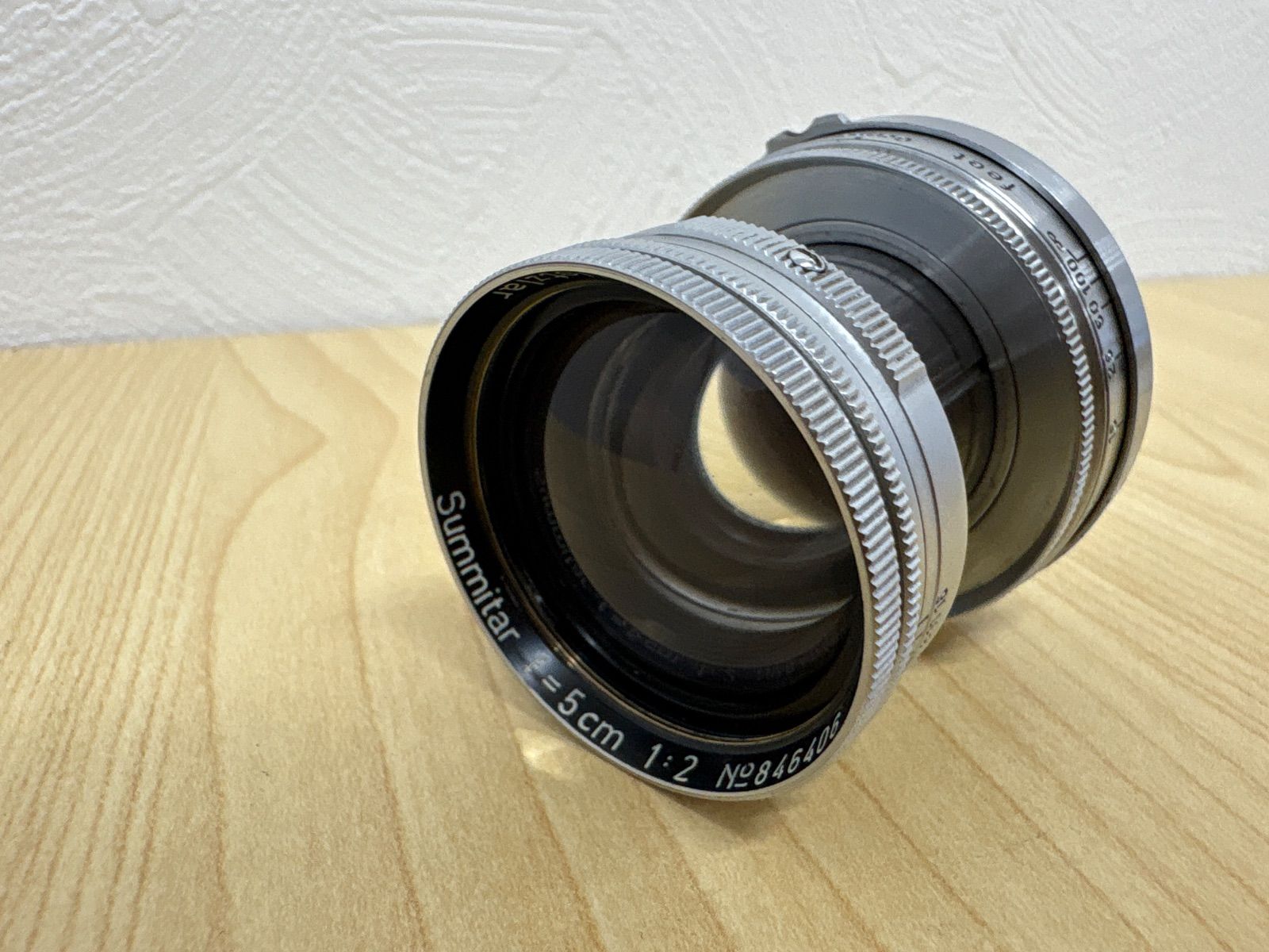 Leica Summitar 5cm F2 後期 沈胴 ライカ ズミタール LEICA SUMMITAR 50mm f/2 (1939-1953)