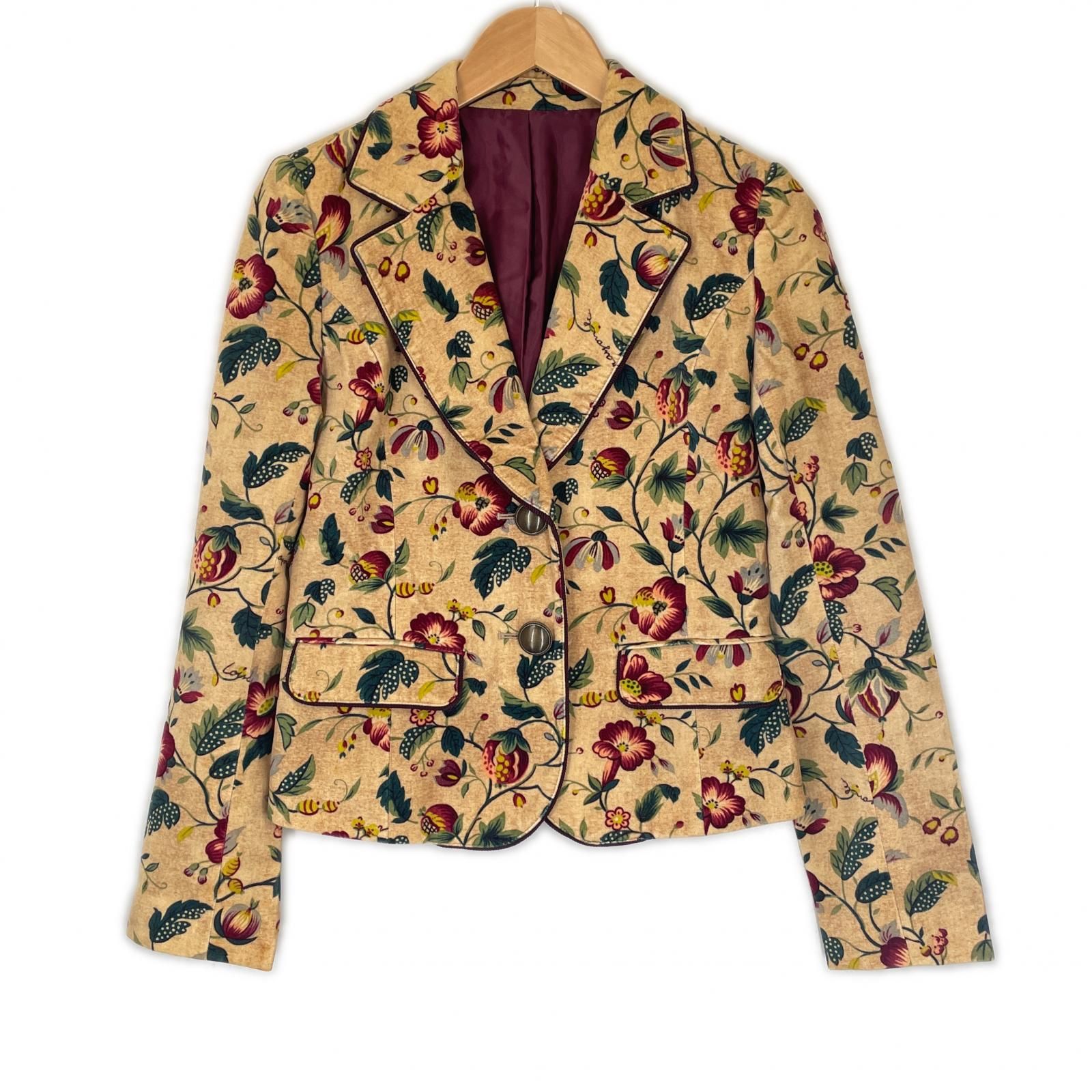 未使用品 Lois CRAYON ロイスクレヨン ボタニカル フラワー ゴブラン織り フレア スカート M/ベージュ ボトムス【2400011430403】 NEW ITEMS | ロイスクレヨン公式サイト | Lois CRAYON official website