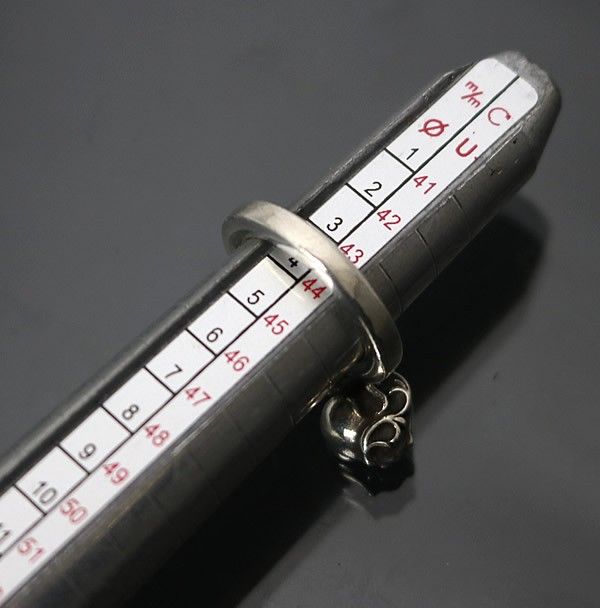 CHROME HEARTS 銀座店 クロムハーツ ハート NTFL リング 指輪 メンズ シルバー SV925 約4号 100682 WWW_SHINETEETH_COM