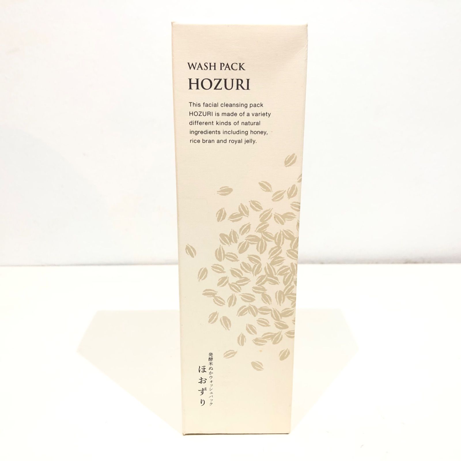 新品カタログハウス 発酵米ぬかウォッシュパック ほおずり 洗顔料 130g