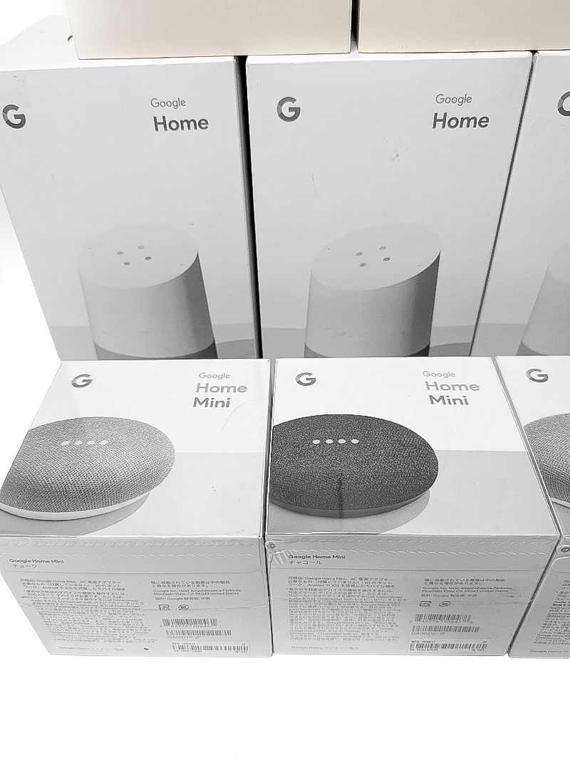 新品未使用 Google home mini チャコール Google GOOGLE NEST MINI