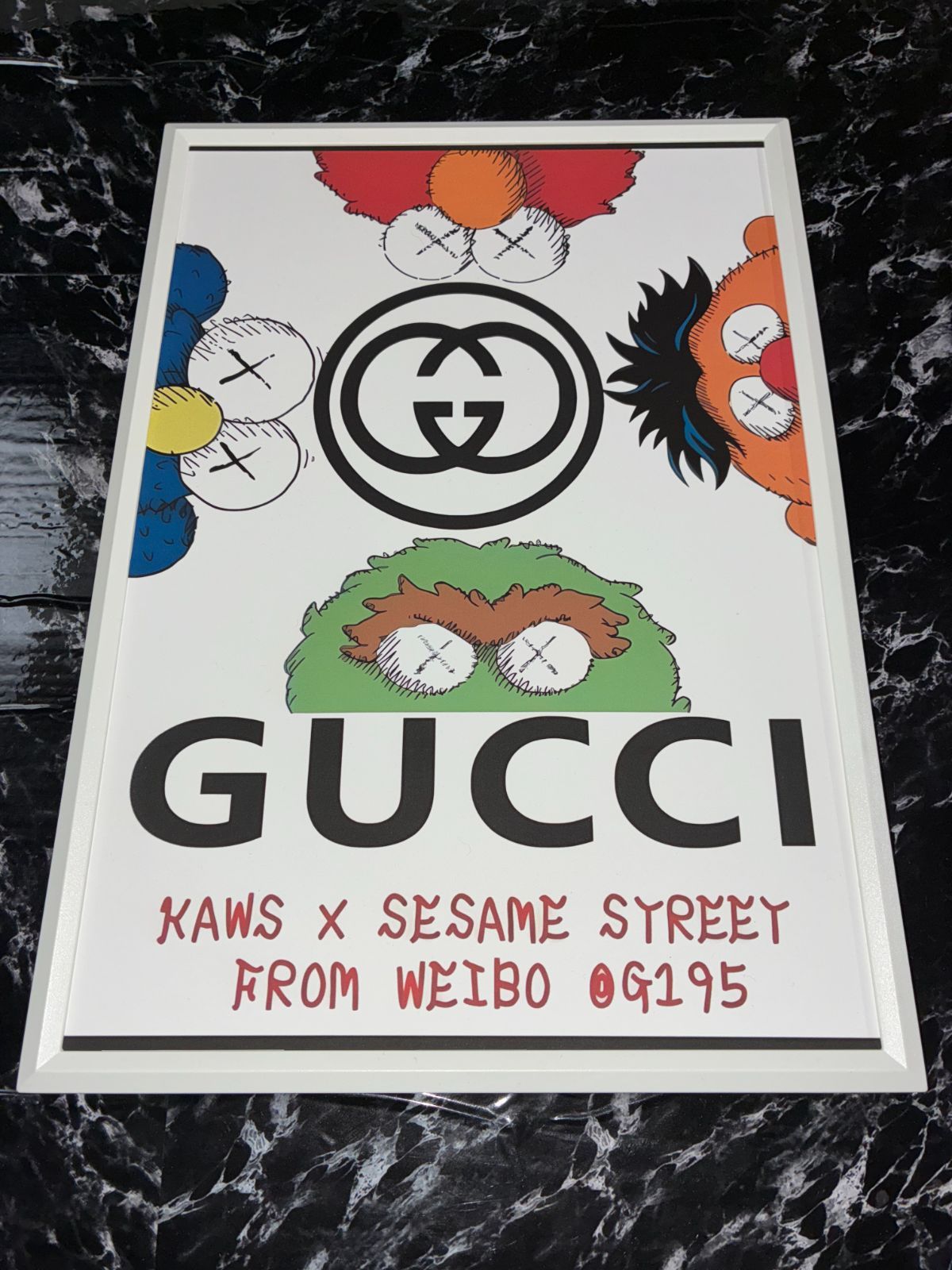 GUCCI - 新品　非売品　GUCCI 絵　絵画　イラスト　セット 楽天市場】【送料無料】 米国発のお洒落なブランドオマージュ
