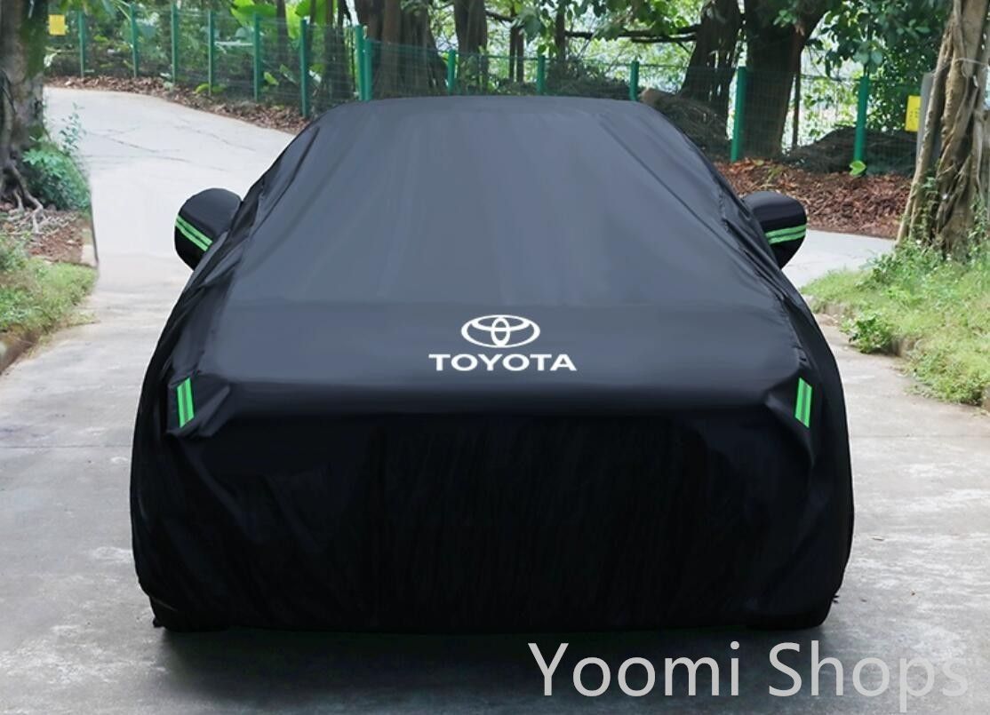【新品未使用】トヨタ ボディカバー トヨタ自動車 専用 日よけ 防水 防塵 防風 カーカバーブラックasd cp05