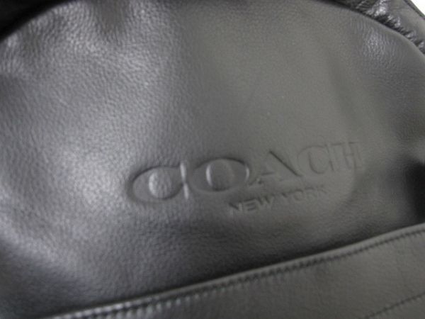 【未使用】コーチ COACH  リュック チャールズ スポーツ カーフ レザー スリム バックパック F54135 ブルー ■L26208YER-220708-9002（4）5/27(1350)