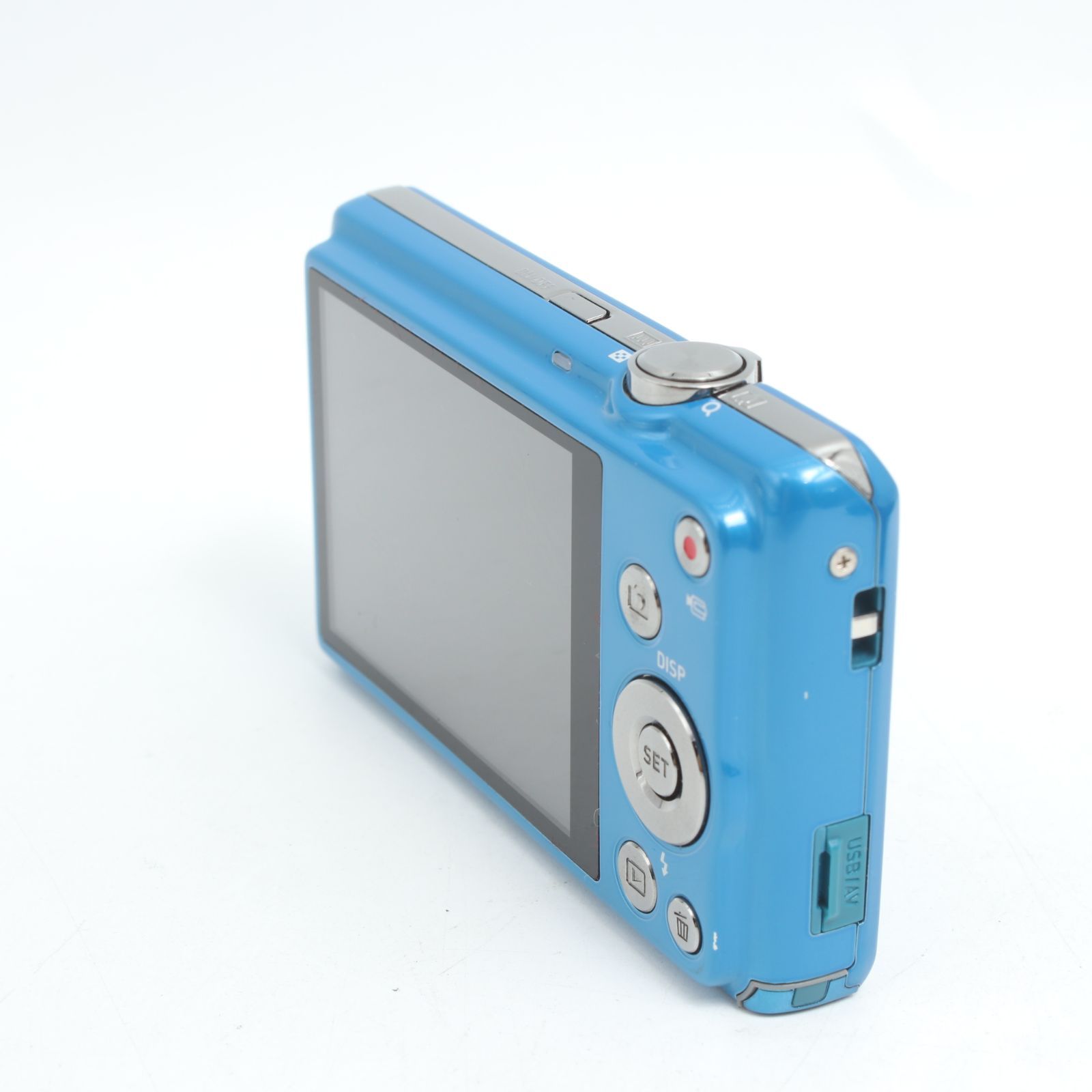 良品】CASIO デジタルカメラ EXILIM EX-ZS12 ブルー EX-ZS12BE