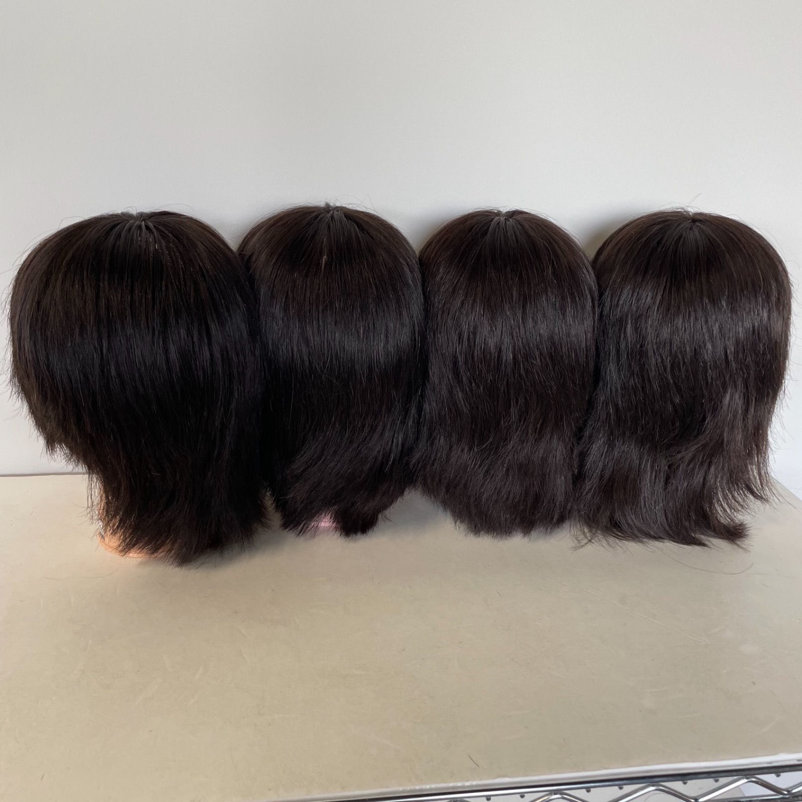 12体 カットウィッグ 中古品 カット済み 値段交渉〇 国家試験中古カットウィッグ12体セット - メルカリ