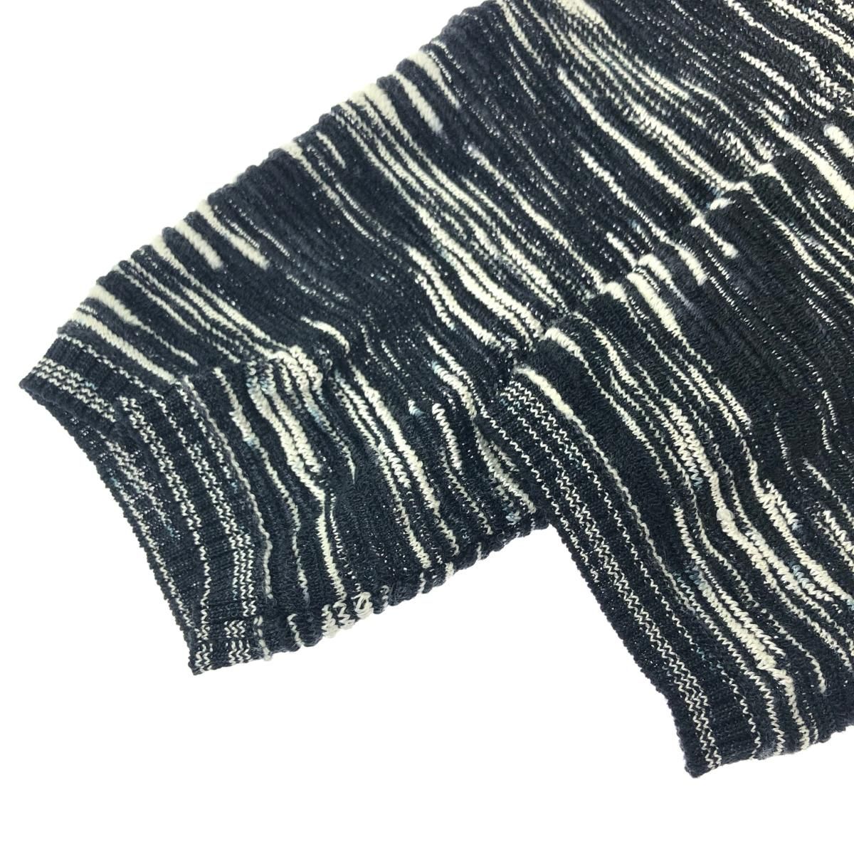 ●新品未使用  Missoni ミッソーニ トップス 40サイズ 楽天市場】MISSONI ミッソーニ ニット 90s リーフ ジャガード コットン