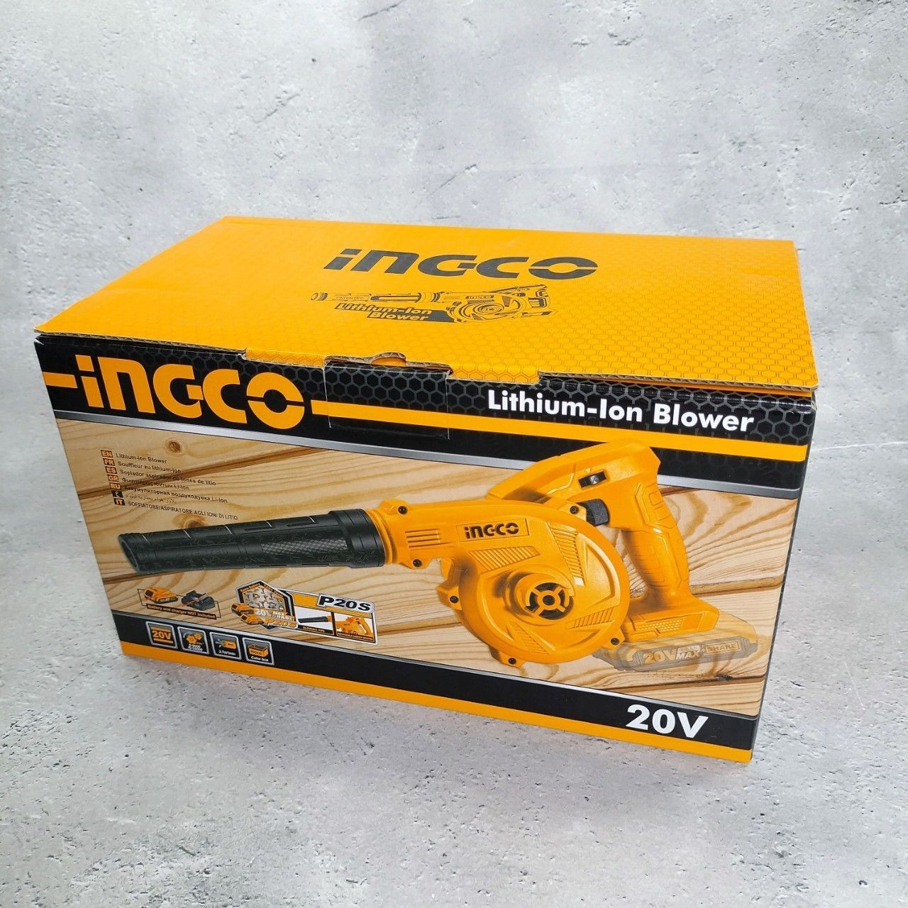 INGCO ブロワー 充電式 20V CABLI20018バッテリー、充電器は別売り 