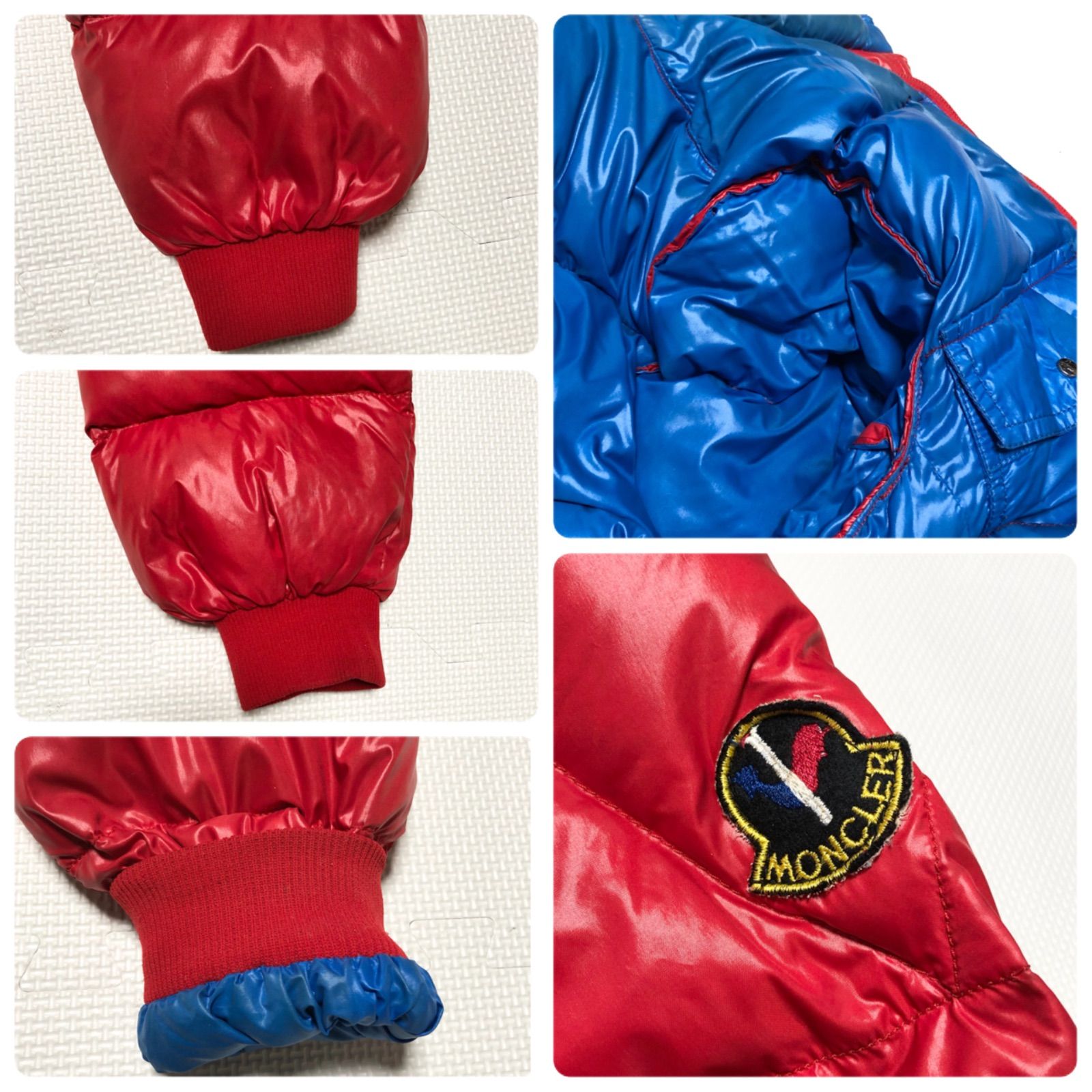 □希少アシックス期□MONCLER モンクレール ダウンジャケット 羽毛100