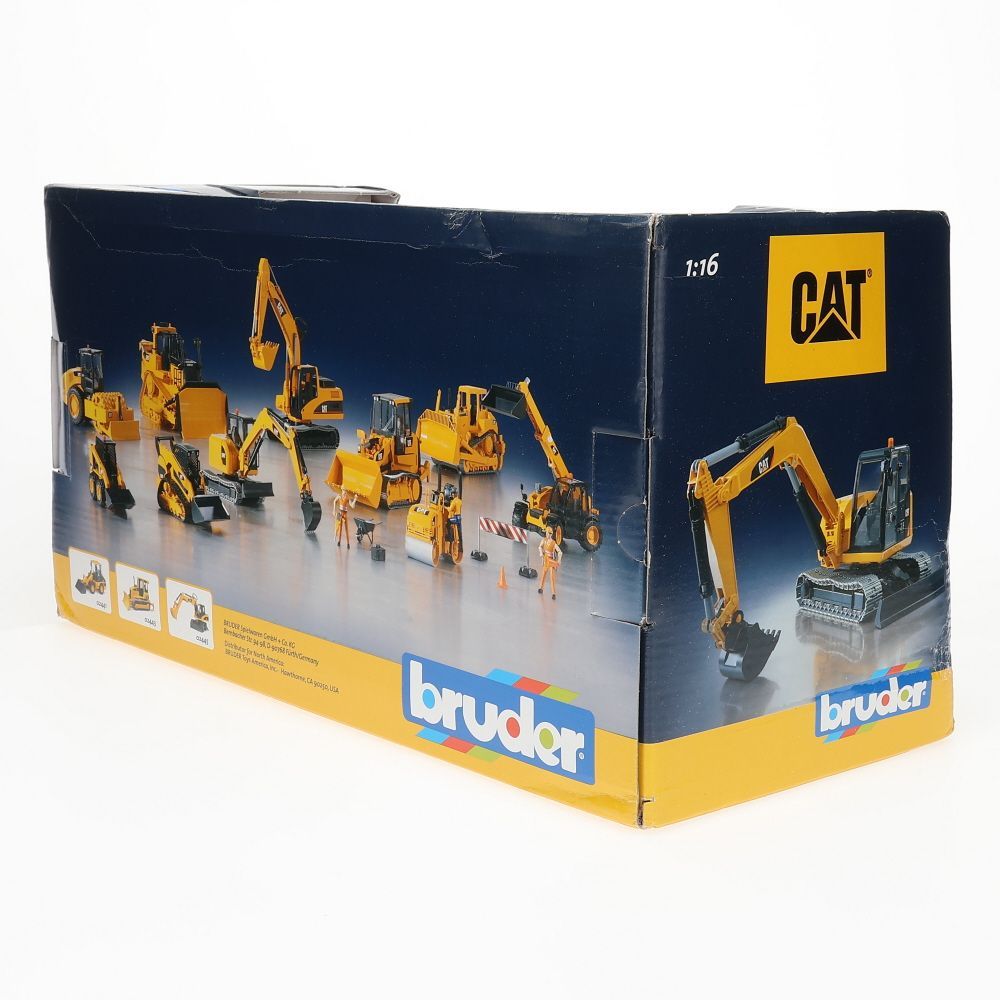 X053 ブルーダー CAT ミニショベル(フィギュア付き) BR02466