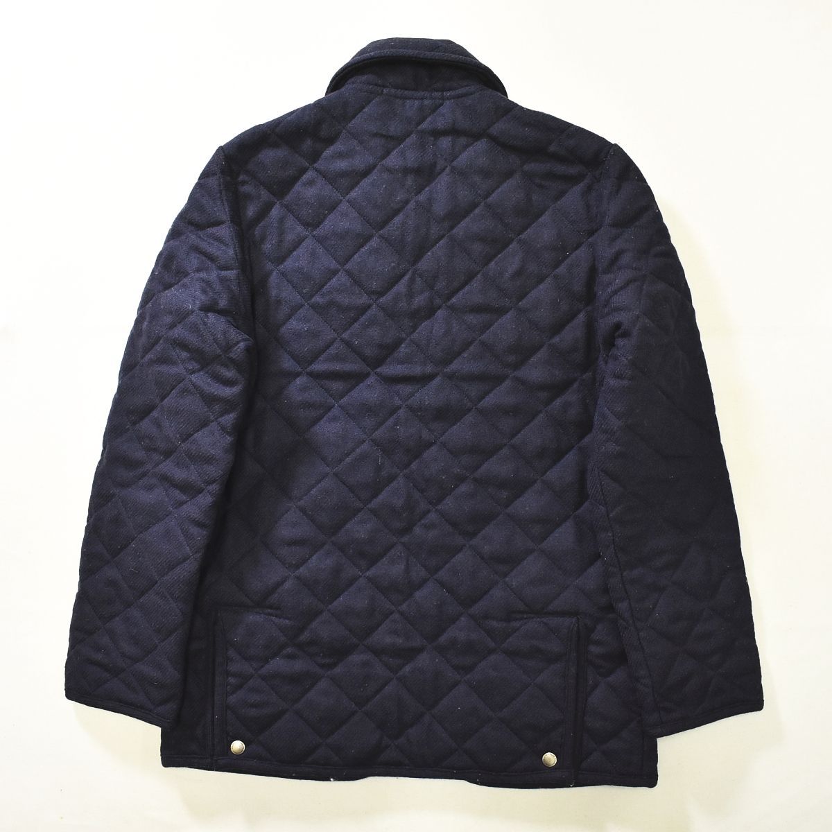 ◆定価4.5万円 マッキントッシュ【Traditional Weatherwear】千鳥格子 ミドル丈ウールコート/LEEDS HOOD◆