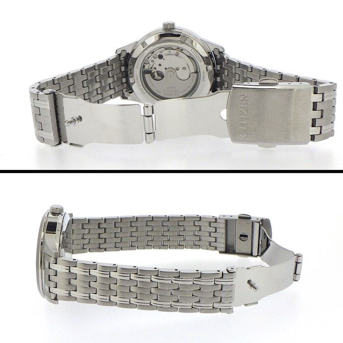 シチズンCITIZEN コレクション 自動巻き NY4050-62A 裏スケ NY4050-62A ｜ シチズン(CITIZEN) – 腕時計のななぷれ