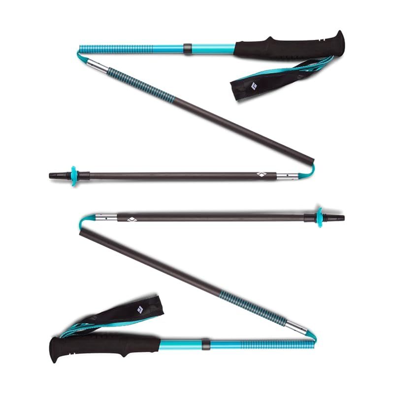 Black Diamond レディース ディスタンス カーボン Z 折りたたみ式ポール ダークパティナ 120cm 0