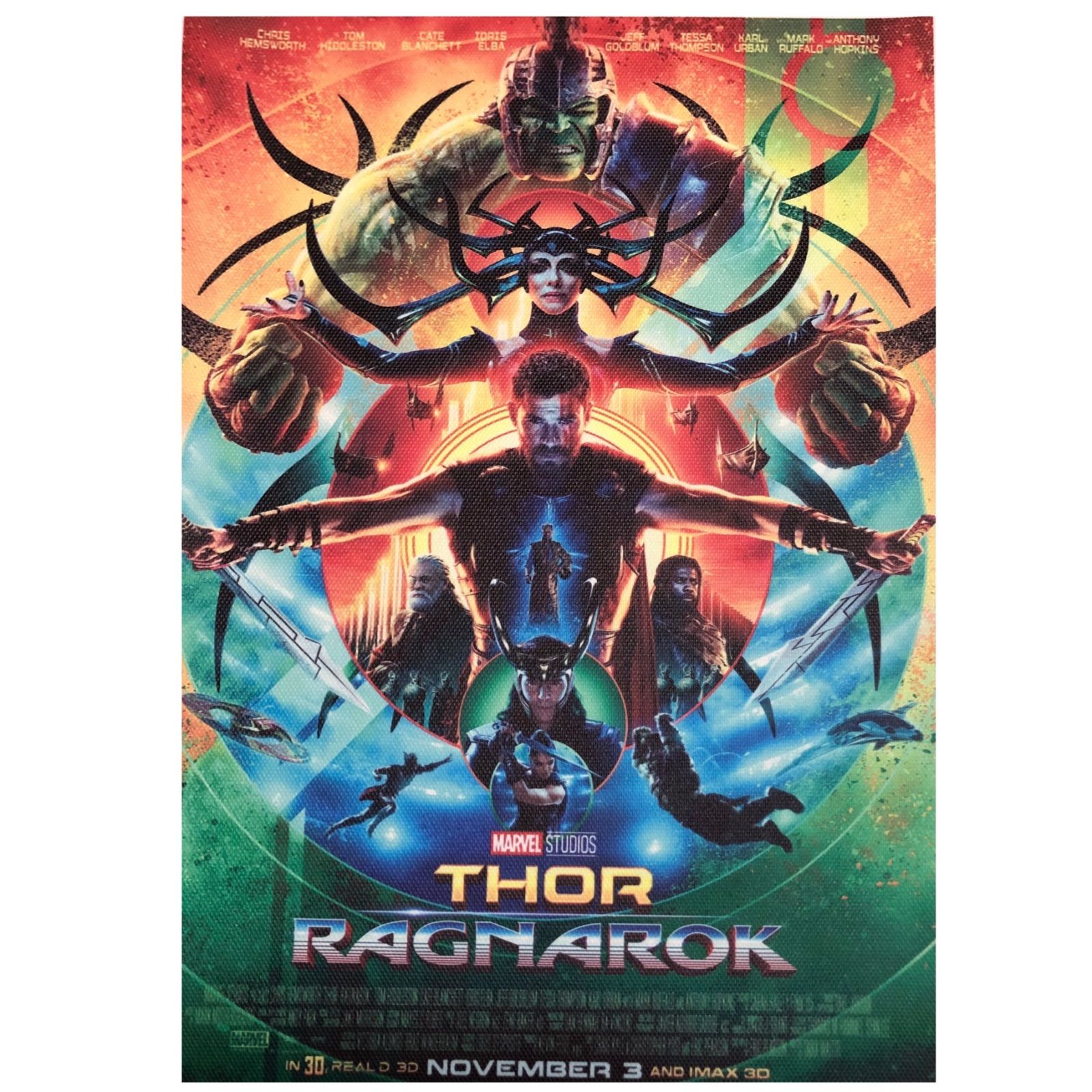 THOR RAGNAROK マイティ・ソー バトルロイヤル 両面印刷ポスター