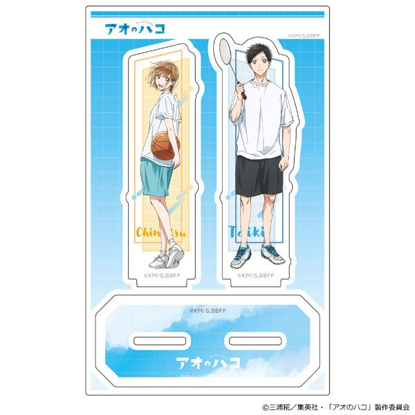 アオのハコ　鹿野千夏　アクリルスタンド アオのハコ アクリルキャラスタンド 鹿野千夏&猪股大喜 アオハコ