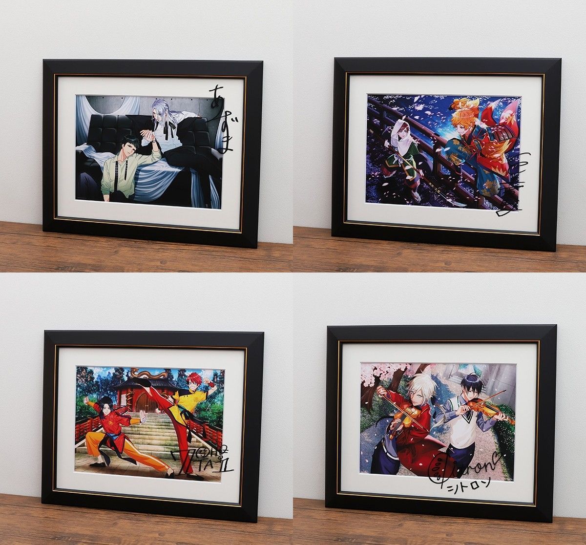 A3!展　東京会場　複製サイン入りキャラファイングラフ　複製原画 A3!展】東京会場 複製サイン入りキャラファイングラフ 泉田 莇