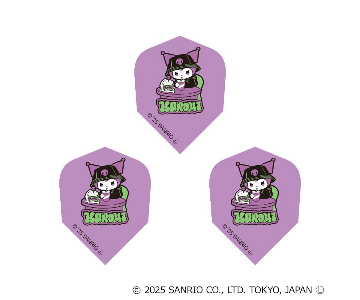 サンリオキャラクターズ ダーツセット with カード クロミ 2024 グッズ-セットもの】Sanrio characters ダーツセット with